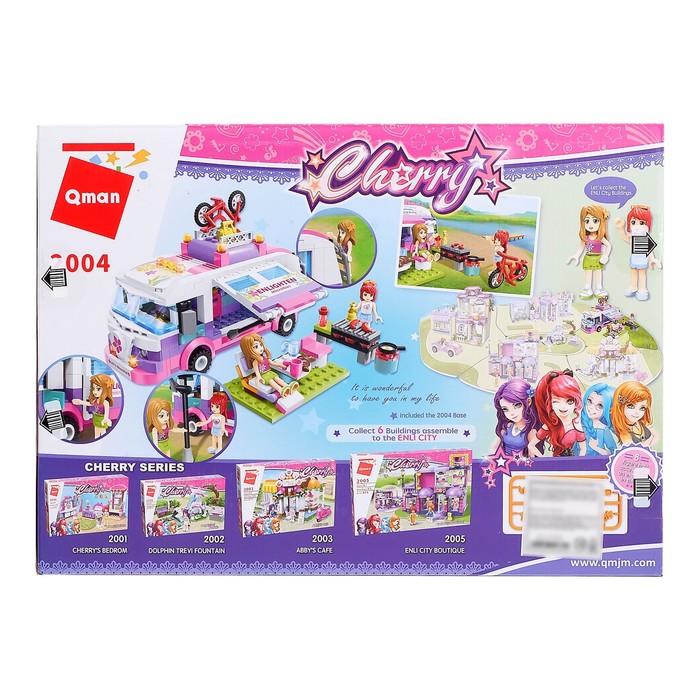 Конструктор Девчонки «Микроавтобус», 319 деталей