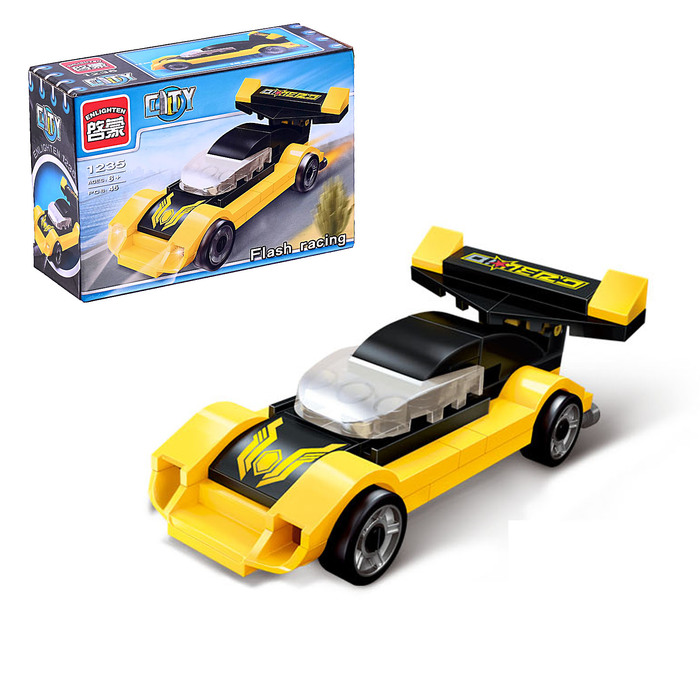 Конструктор «Городской транспорт», 51 деталь, 4 вида, МИКС