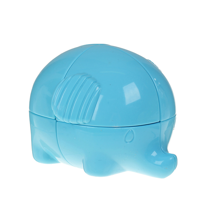 Игрушка механическая "Слоник", цвет голубой