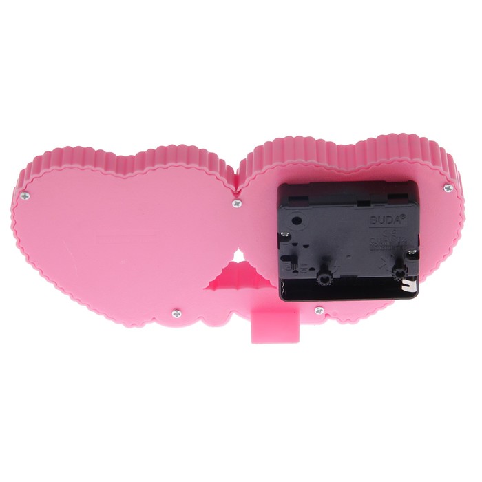 Часы настенные детские "Сердечки", 18х8.5 см, микс