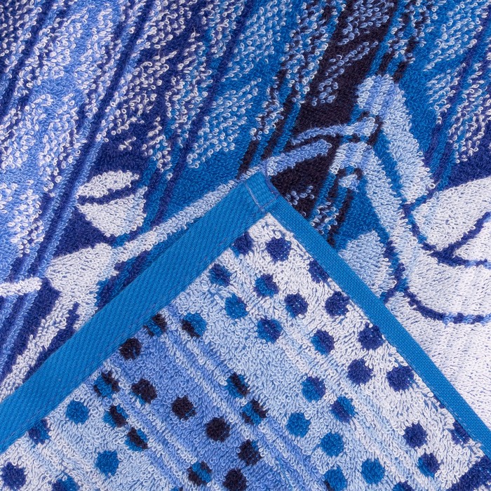 Полотенце махровое "Этелька" Дино 50х90 см, 100% хл, 420 гр/м²