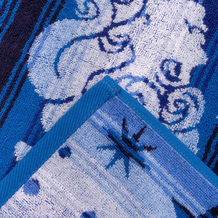 Полотенце махровое "Этелька" Ангел 70х130 см, 100% хл, 420 гр/м²