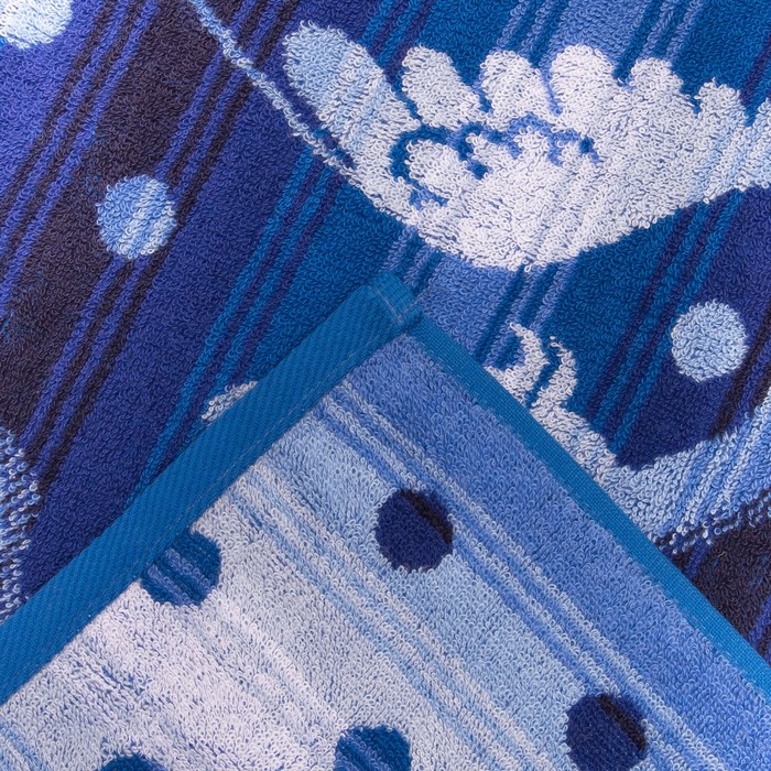 Полотенце махровое "Этелька" Аист 70х130 см, 100% хл, 420 гр/м²