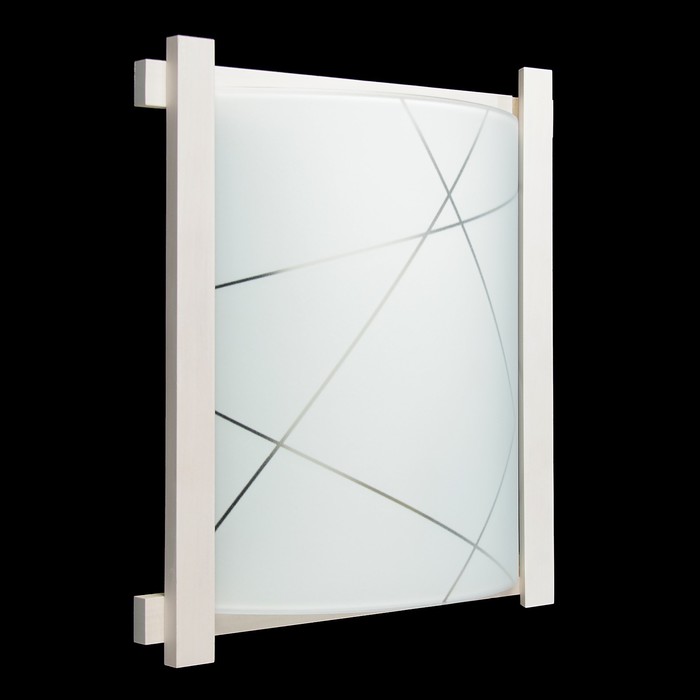 Светильник настенно-потолочный "МОЛИ" 1хE27х40Вт беленый 27х6х29см