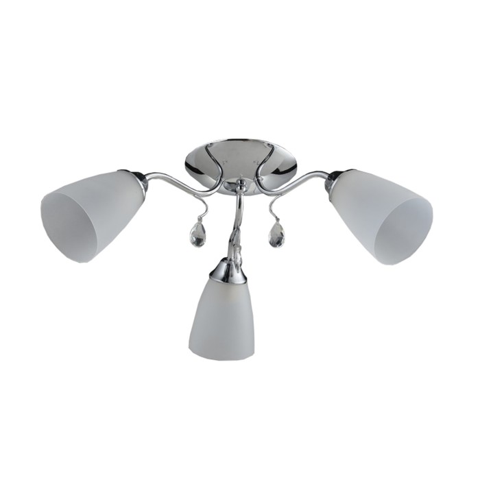 Люстра "Tori" 3хЕ14х40W хром 45х51х21см