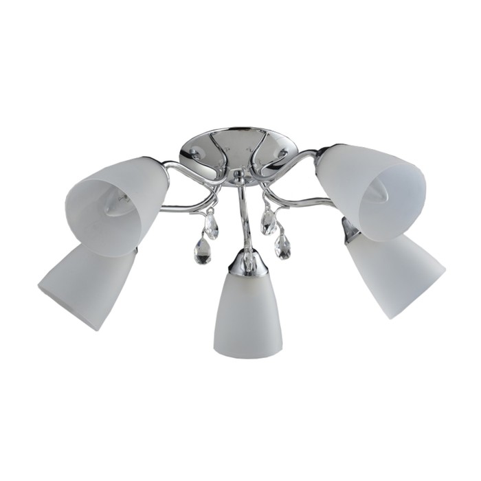 Люстра "Tori" 5хЕ14х40W хром 53х54х20см