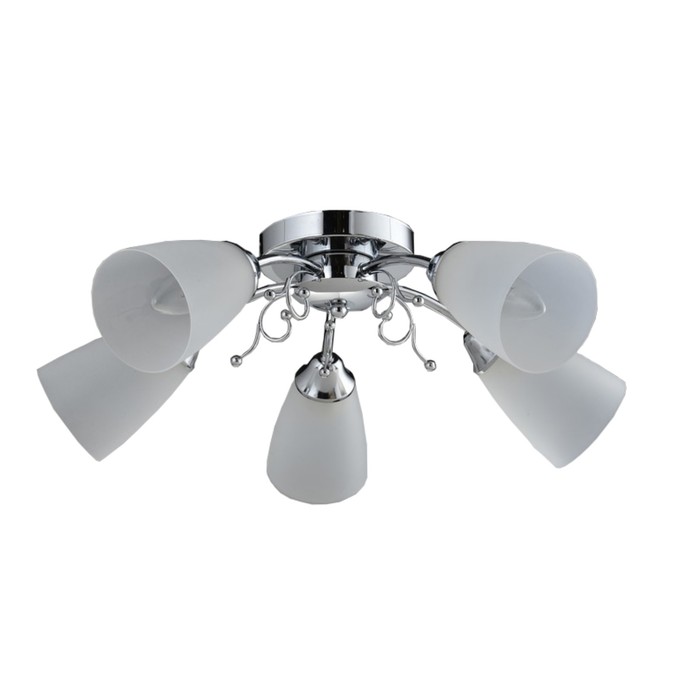 Люстра "Mary" 5хЕ14х40W хром 50х54х17см