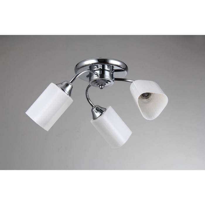 Люстра "RICCO" 3хЕ27х60Вт Хром 50х50х15см