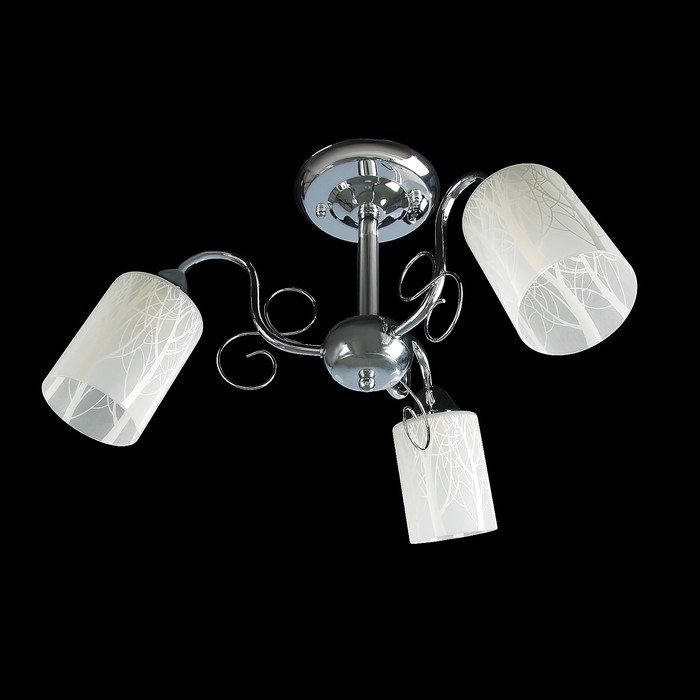 Люстра "Monza" 3хЕ27х60Вт хром