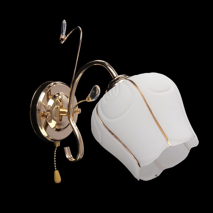 Бра "Vega" 1хЕ27х60Вт золото