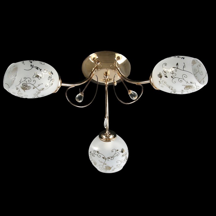 Люстра "Paula" 3хЕ14х60Вт золото