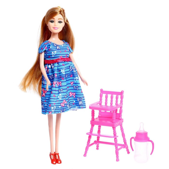 Кукла модель "Рита" беременная, с аксессуарами