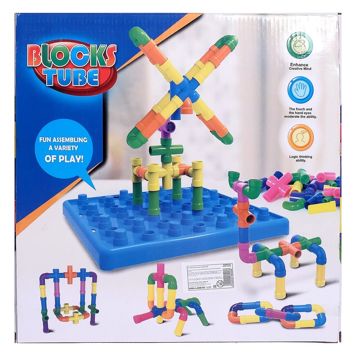 Конструктор «Забавный водопровод», 212 деталей