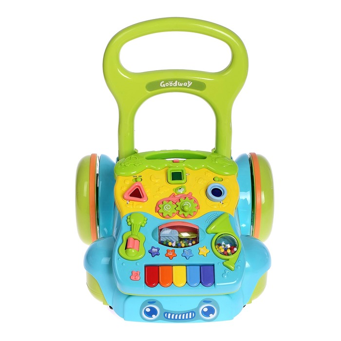 Каталка-ходунки «Крутая тачка» со съёмной панелью