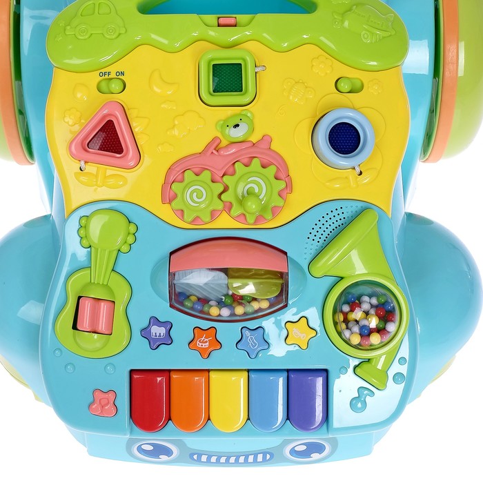 Каталка-ходунки «Крутая тачка» со съёмной панелью