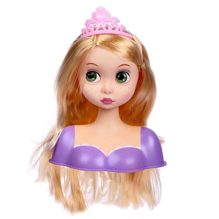 Кукла-манекен для создания причёсок "Принцесса" с аксессуарами, МИКС