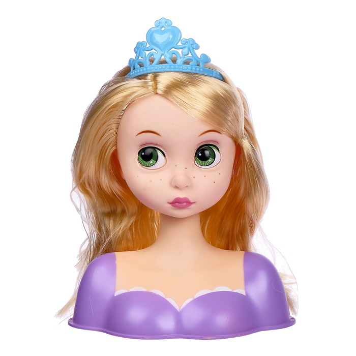 Кукла-манекен для создания причёсок "Принцесса" с аксессуарами, МИКС