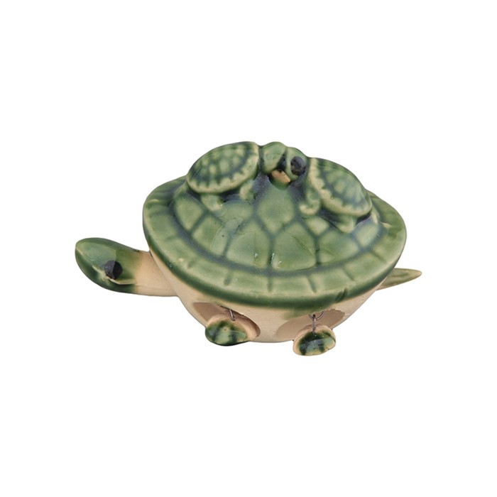 Фигурка декоративная 7 х 5,5 х 5 см, "3 черепашки"