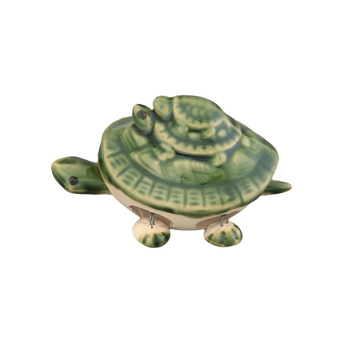 Фигурка декоративная 7 х 5,5 х 5 см, "Черепашья семейка"