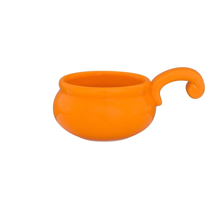 Жюльенница - кокотница 15 х 10 х 6 см, 260 мл, "Оранжевая"