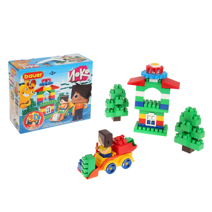 Конструктор "Вик" Bauer, 59 деталей