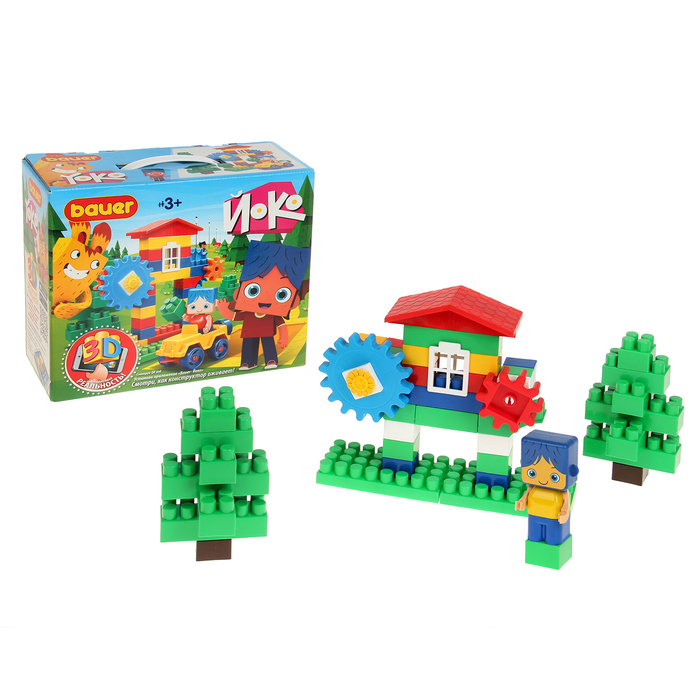 Конструктор Bauer "Отто", 64 детали