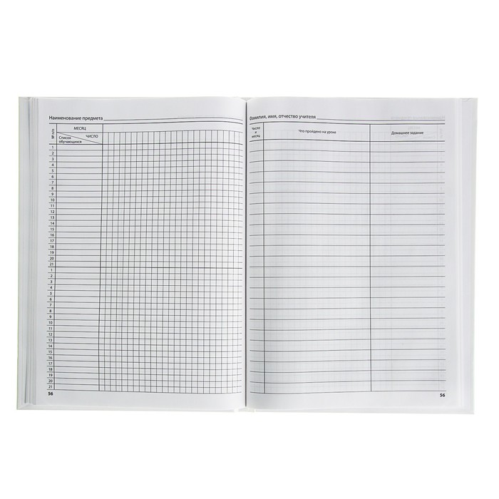 Классный журнал для 5-9 классов 88 листов Calligrata, 7БЦ