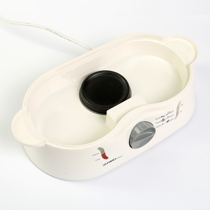 Пароварка FIRST FA-5101, 2 яруса, 900 Вт, таймер 60 мин, уровень воды, белый