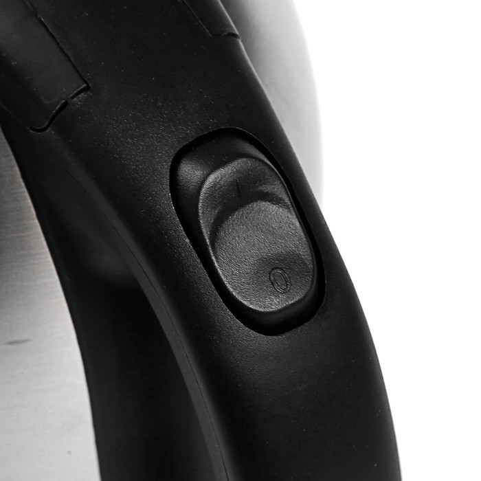 Чайник электрический ZIMBER ZM-11132, 2 л, 1500 Вт, металл, черный