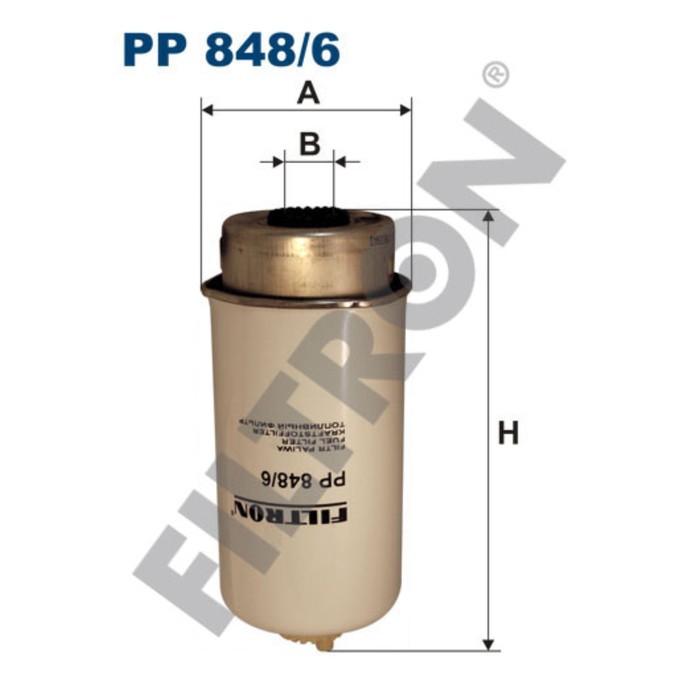 Фильтр топливный FILTRON PP8486