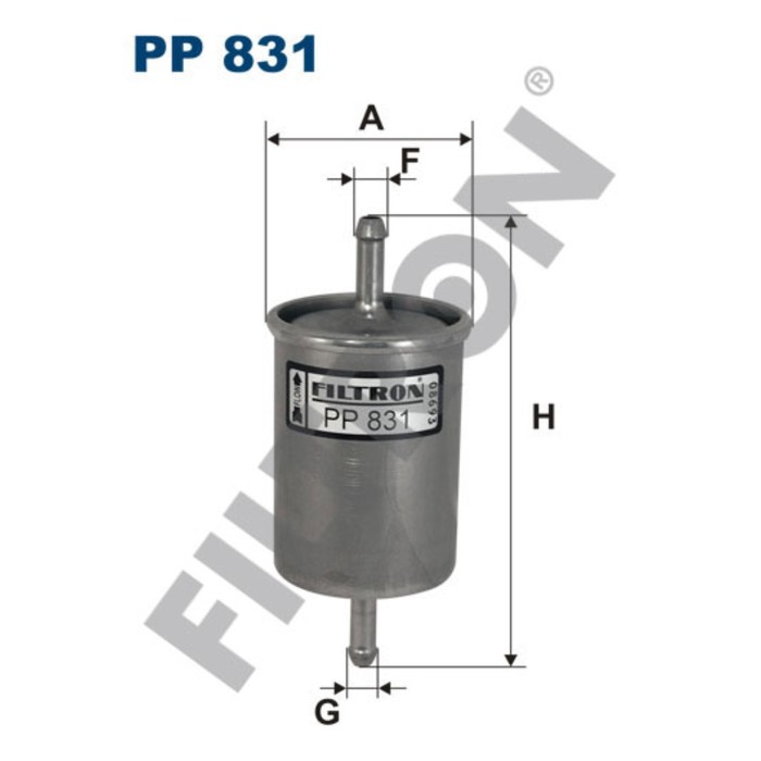 Фильтр топливный FILTRON PP831