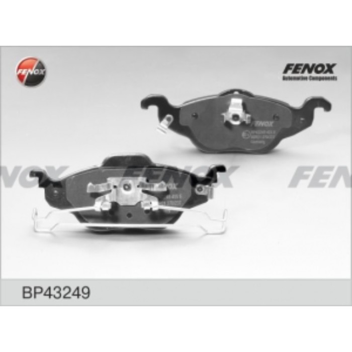 Колодки тормозные FENOX bp43249