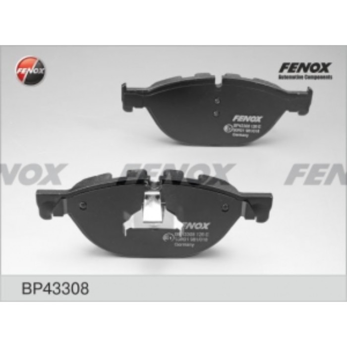 Колодки тормозные FENOX bp43308