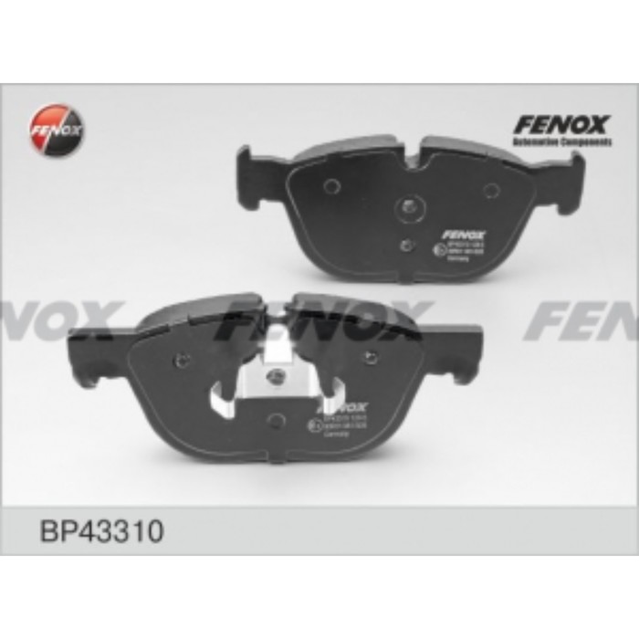 Колодки тормозные FENOX bp43310