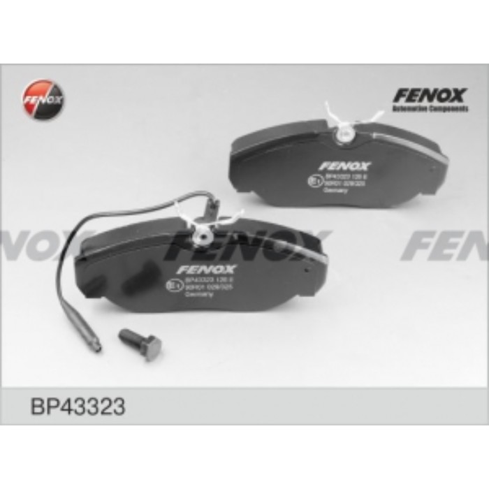 Колодки тормозные FENOX bp43323