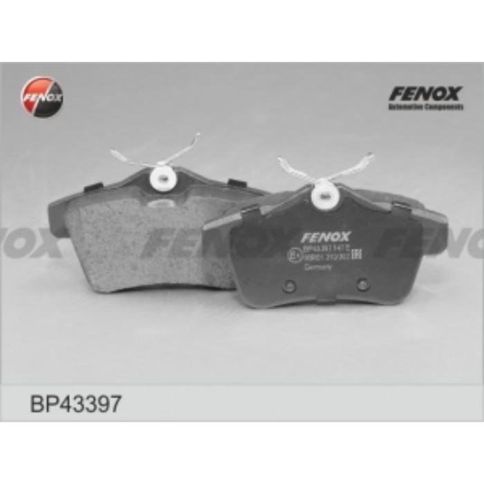 Колодки тормозные Fenox bp43397