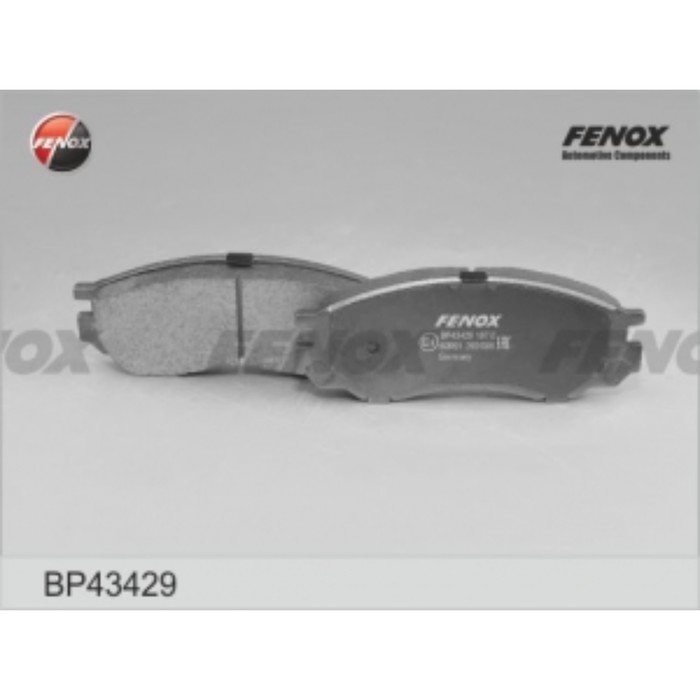Колодки тормозные Fenox bp43429