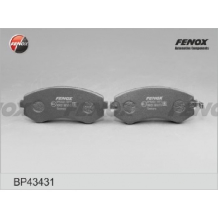 Колодки тормозные Fenox bp43431