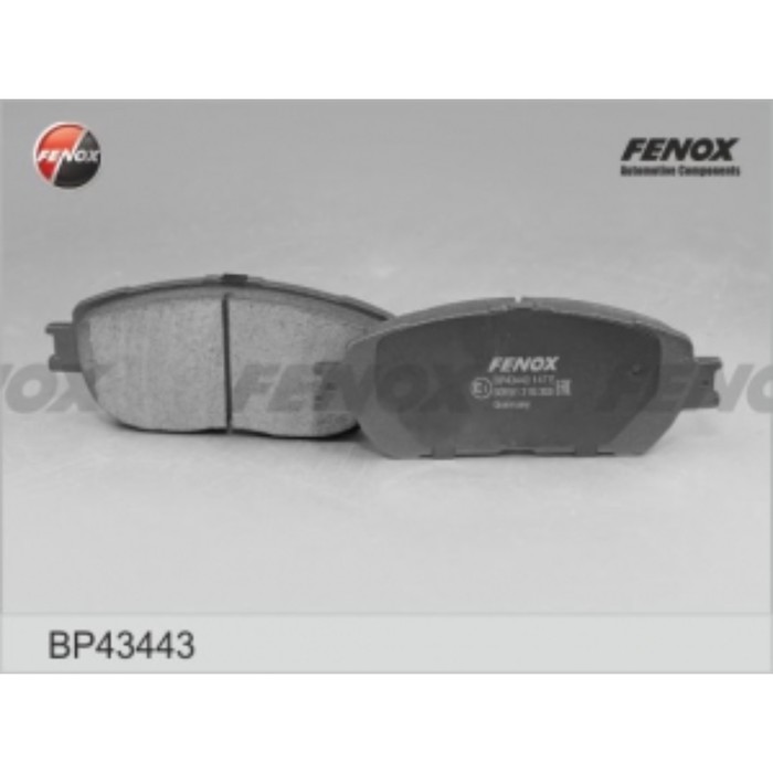 Колодки тормозные Fenox bp43443