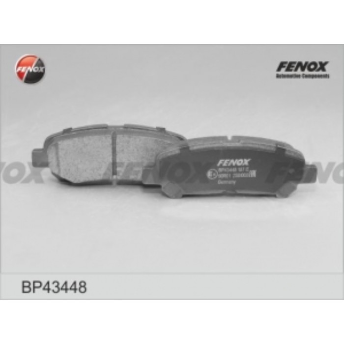 Колодки тормозные Fenox bp43448