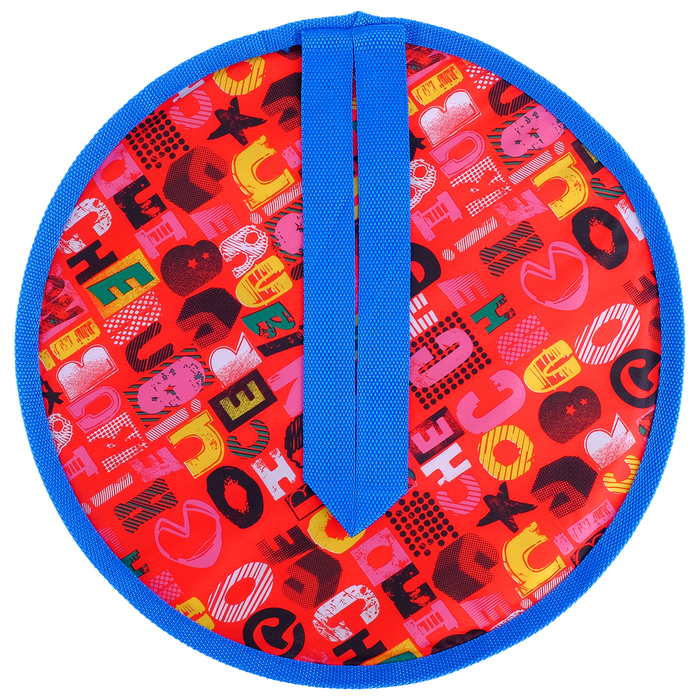 Санки - ледянки с рисунком, диаметр 400 мм, цвет МИКС