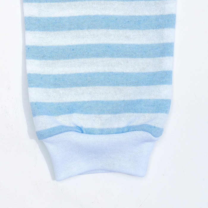 Комплект для мальчика (джемпер, брюки) Полоса цвет голубой, р-р 40