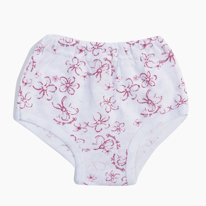 Трусы для девочки 859Д, цвет микс, рост 80 см