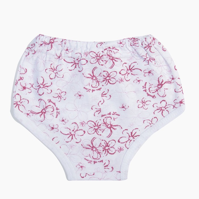 Трусы для девочки 859Д, цвет микс, рост 80 см