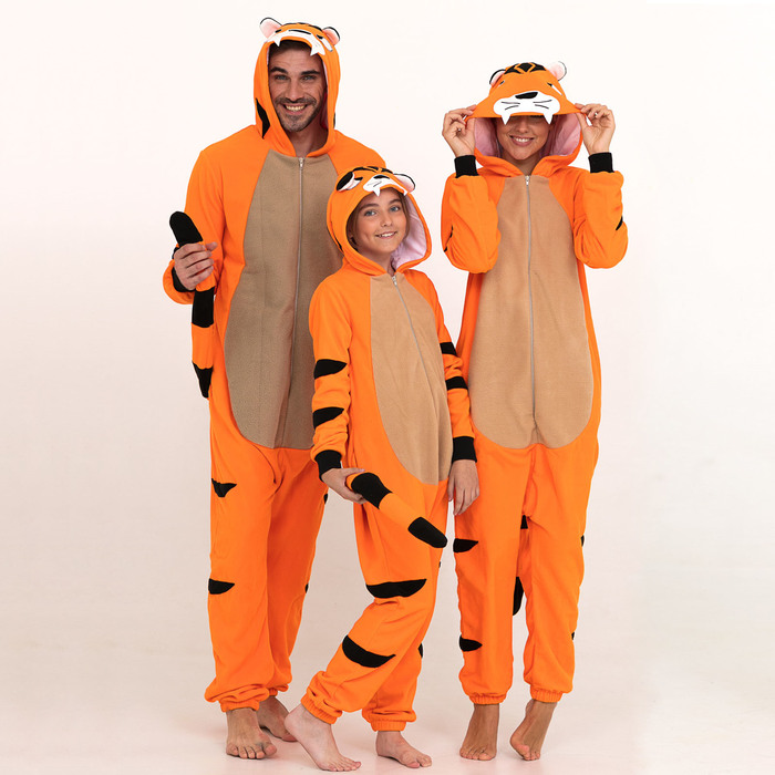 Комбинезон-кигуруми детский "Тигр", рост 152 см