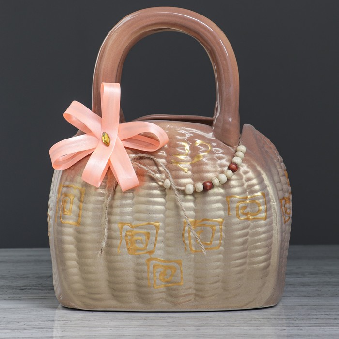 Конфетница "Саквояж", бант