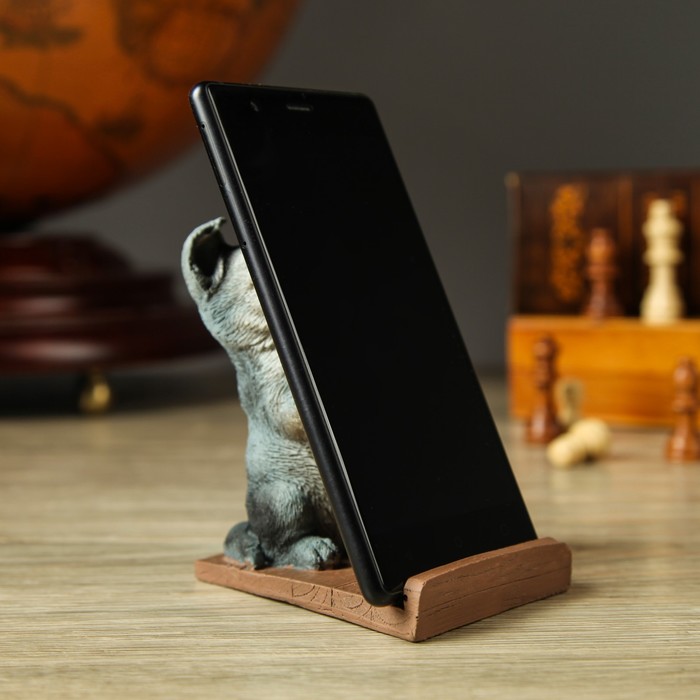 Подставка под смартфон "Собака Лайка" полистоун