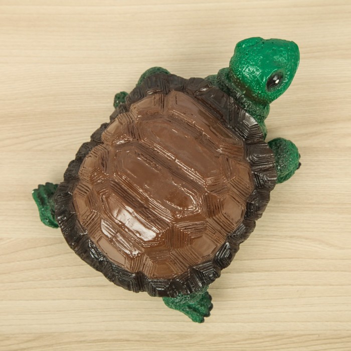 Садовая фигура "Черепаха" коричневая