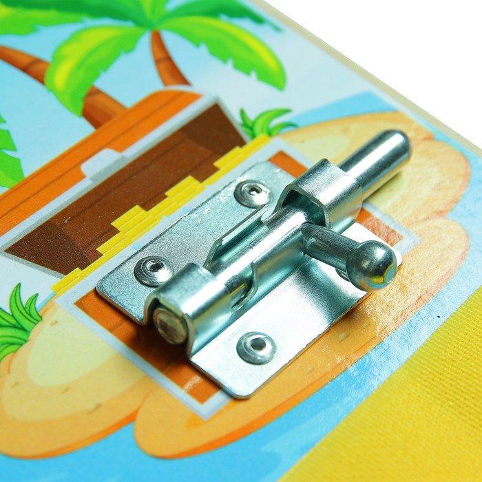 Бизиборд "Веселое путешествие" 25 х 25 см