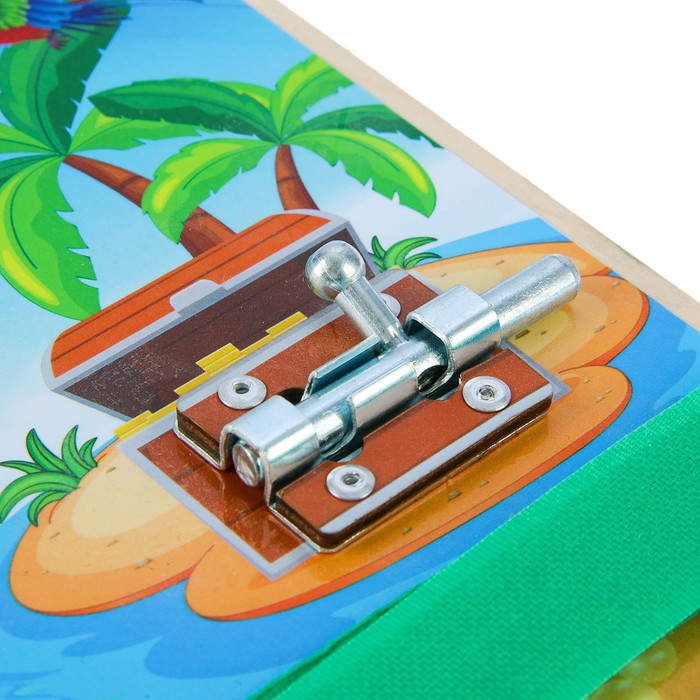 Бизиборд "Веселое путешествие" 25 х 25 см